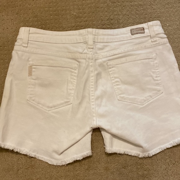 Paige Jimmy Jimmy White Cut-off Shorts - Picture 5 of 10